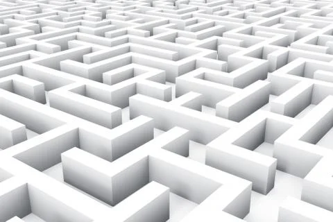 Endless labyrinth Иллюстрация