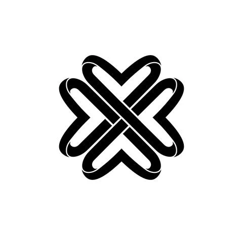 Endless Love Vector Sign Stock Illustration