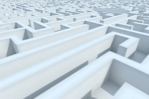 Endless Maze Stock Footage 8850718