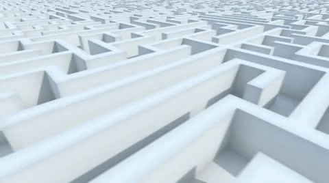 Endless Maze Stock Footage 8850755