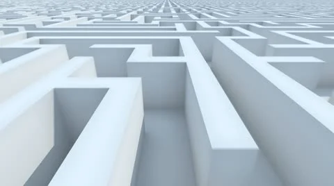 Endless Maze Stock Footage