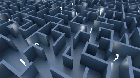 Endless maze Stock Footage 31115140