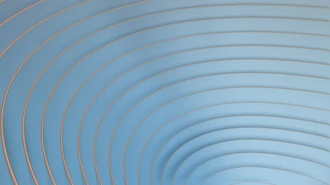 Endless Modern Animation Abstract Curved Lines Motion Design Stock Footage 147181727