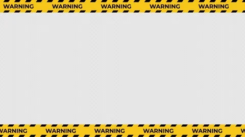 Endless Moving Warning Tape Animation Stock Footage 304814889