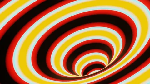 Endless multicolored funnel into the abyss. Stock Footage 165530973