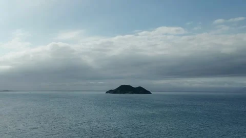 Endless Ocean Horizon at Sunset Stock Footage 299923780