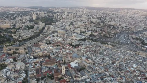 Endless Old City - Jerusalem 스톡 동영상 70998521