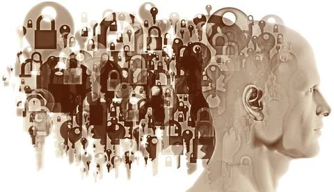 Endless Open and Closed Thinking Opportunities - Vintage Style Stockillustratie