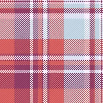 Endless pattern seamless plaid, canvas texture fabric tartan. New textile b.. Stock Illustration