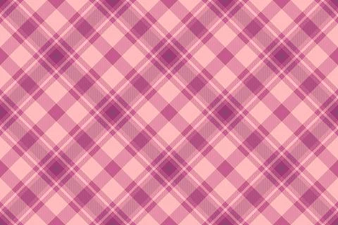 Endless plaid check pattern, plain vector fabric textile. Rough seamless ta.. Illustrazione stock