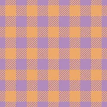 Endless plaid vector background, india tartan check textile. 50s pattern fa.. イラスト素材