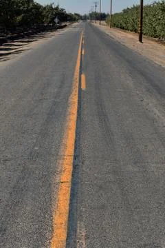 That endless road Foto stock