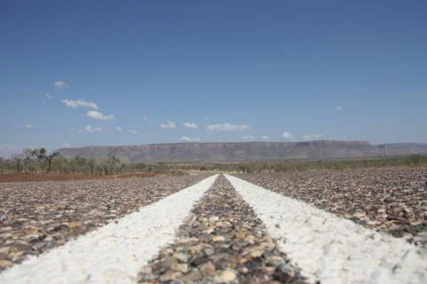 Endless road Stock Photos