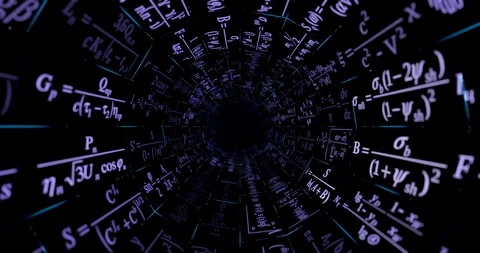 Endless scientific tunnel Stock Footage 105507100