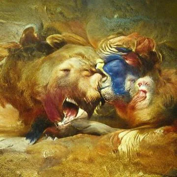 Endless screamin Stock Illustration