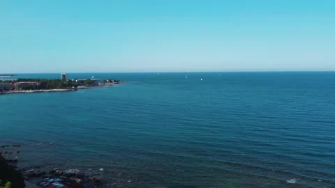 Endless sea and beaches 動画素材 161655167