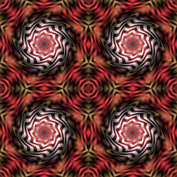 Endless seamless repeating ornament Stock Illustration