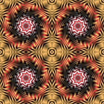 Endless seamless repeating ornament 스톡 일러스트