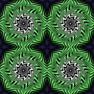 Endless seamless repeating ornament Illustrazione stock