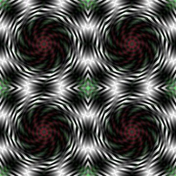 Endless seamless repeating ornament Stock Illustration