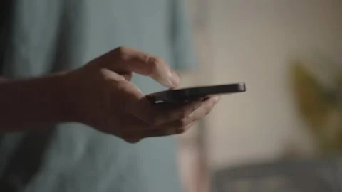 Endless Short Video Feed on Mobile Screen Stock Footage 337736703