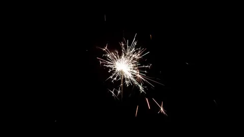 Endless Sparkler Vídeo Stock 77818185