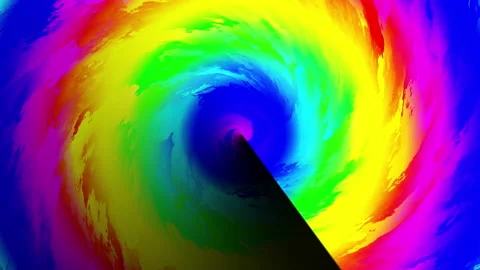 Endless spinning round gradient 4k. Seam... | Stock Video | Pond5
