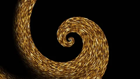 Endless spiral. Seamless loop footage. Stock Footage 112079318