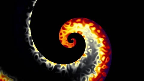 Endless spiral. Seamless loop footage. Video stock 112560365