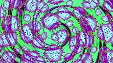 Endless spiral. Seamless loop footage. Stock Footage 127801842