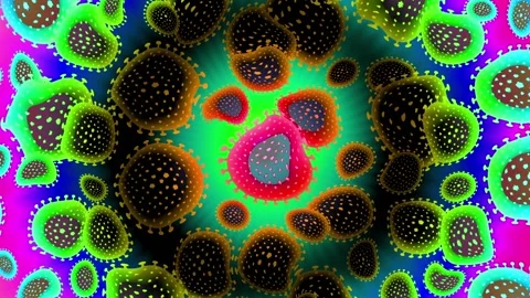 Endless spiral. Seamless loop footage. Stock Footage 128291652
