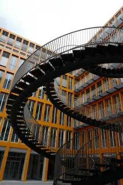 Endless Staircase Stockfoto's