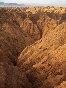 Endless steppes and rugged canyons of Kazakhstan, showcasing nature's raw, 库存照片