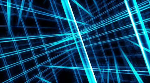 Endless structure fly through Stock Footage 62981688