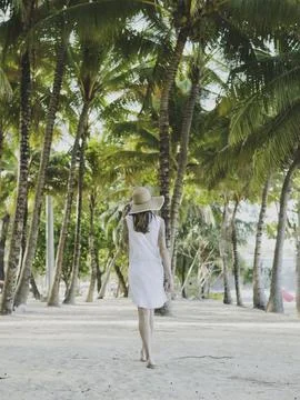 Endless Summer Walk Foto stock
