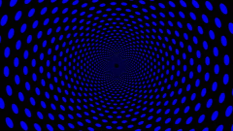 Endless tunnel animation VJ loop Stock Footage 154968646
