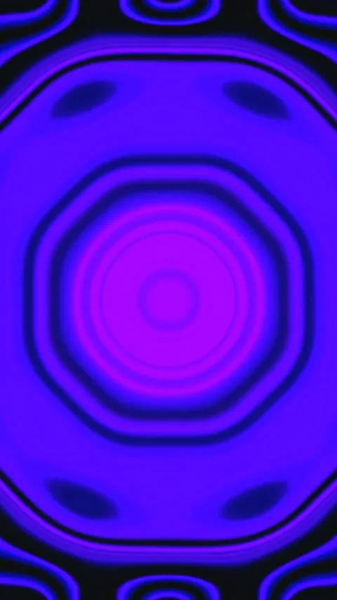 Endless tunnel loop screensaver with vibrant colors and hypnotic patterns c.. Stock Footage 321265090