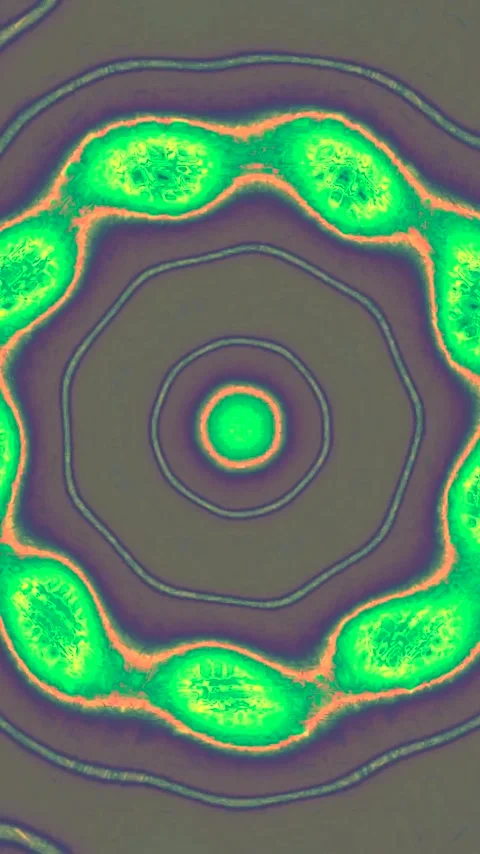 Endless tunnel video loop providing a mesmerizing visual experience with vi.. Video stock 321271322