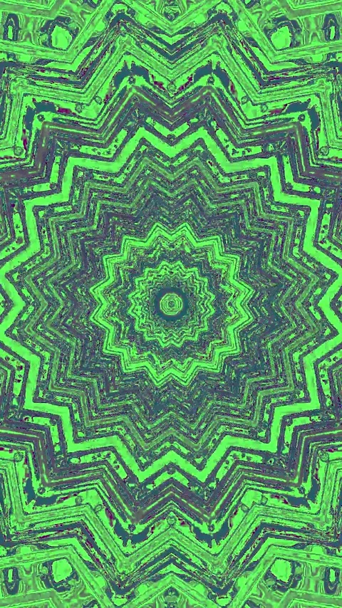 Endless tunnel visual loop with vibrant patterns and colors creating an imm.. Stock Footage 321264117