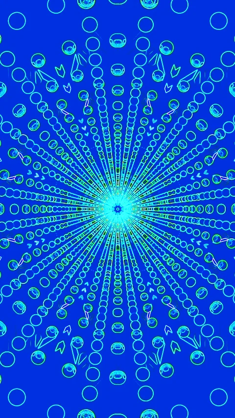 Endless tunnel vj loop screensaver with dynamic visual effects creating mes.. Stock Footage 321263089