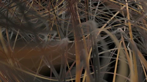 Endless tunnel.Microscopic environment. Stock Footage 108113459