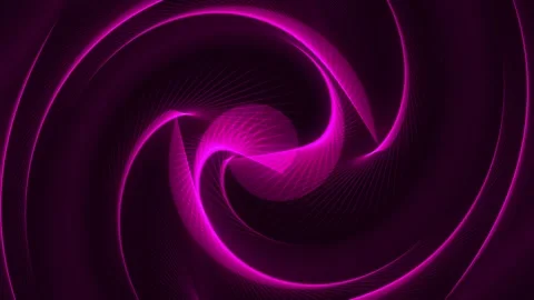 Endless twisted colorful shape. Stock-Footage 267284648