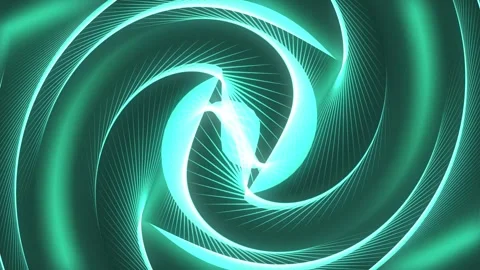 Endless twisted colorful shape. Stock-Footage 267284654