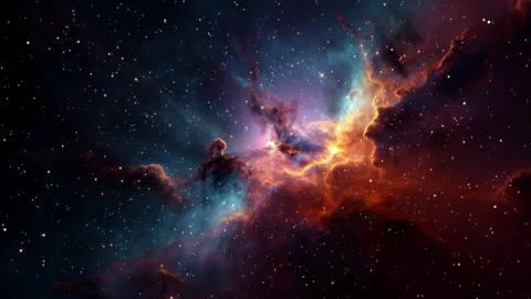 Endless Universe: Seamless Loop Space Video Vidéo 247631154
