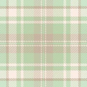 Endless vector texture fabric, fur tartan plaid check. Happy seamless patte.. Stock Illustration