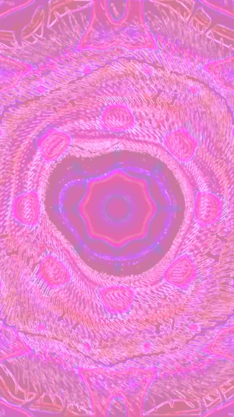 Endless vibrant tunnel loop video screensaver with captivating motion effects Stock Footage 321566003