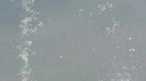 An endless water spout Stock Footage 7763524