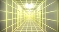 Endless white corridor doors neon tron 80s arcade glow loop wireframe matrix 4K 4k or 4k+ Resolution