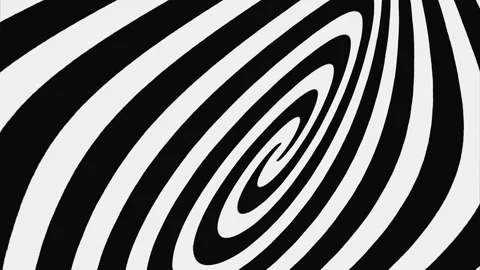 Endlessly Rotating Hypnotic Spiral Stock Footage 101327743