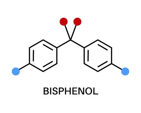 Endocrine disruptors formula Stock Illustration